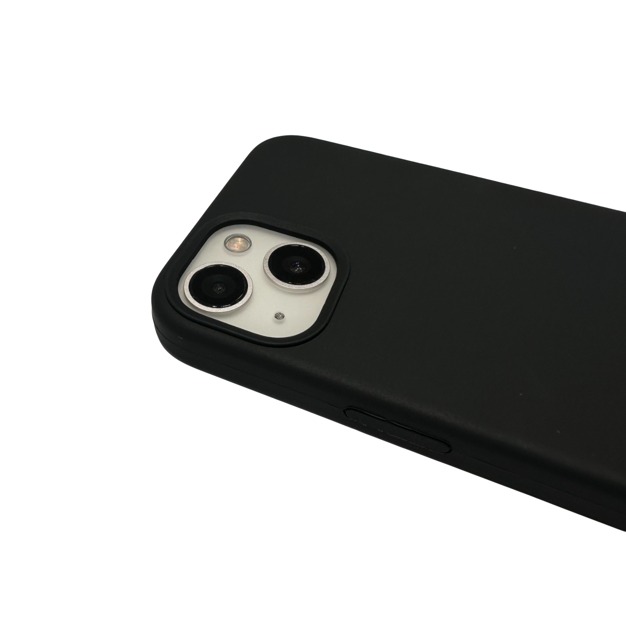 (Combo) Silicone Case with MagSafe - Black