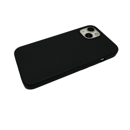 (Combo) Silicone Case with MagSafe - Black