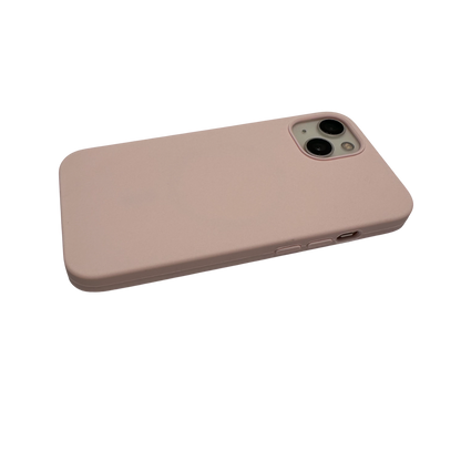 (Combo) Silicone Case with MagSafe - Pink