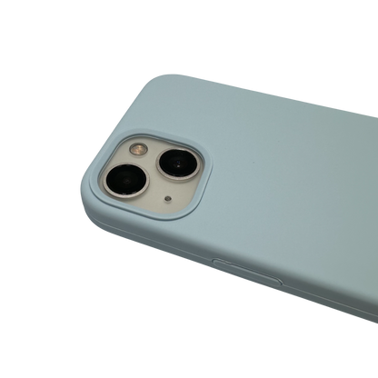 (Combo) Silicone Case with MagSafe - Blue