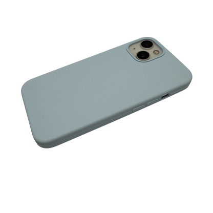 (Combo) Silicone Case with MagSafe - Blue