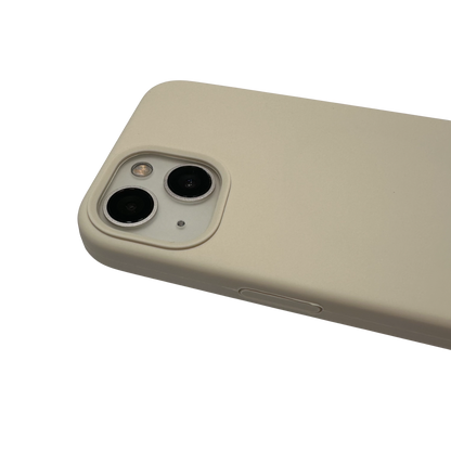 Silicone Case with MagSafe - Cream White