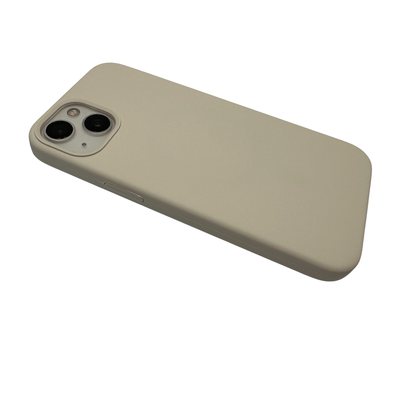 (Combo For Installment) Silicone Case with MagSafe - Cream White