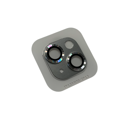 (Combo) Camera Lens Glass Protector Colorful - Silver