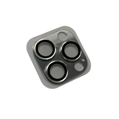 (Combo) Camera Lens Glass Protector Colorful - Silver