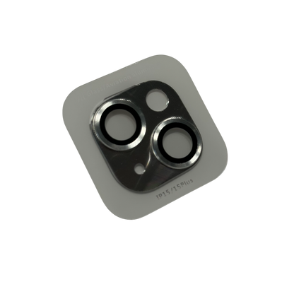 (Combo) Camera Lens Glass Protector Colorful - Silver