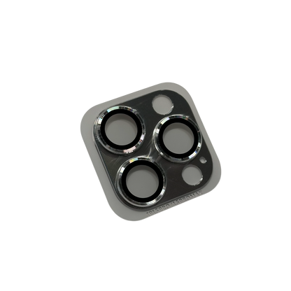 (Combo) Camera Lens Glass Protector Colorful - Silver