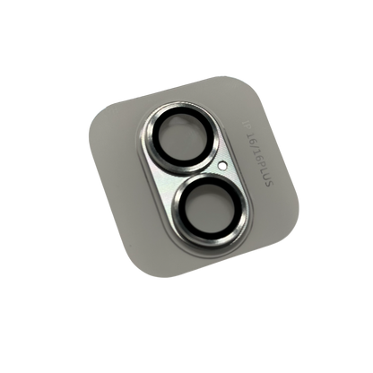 (Combo) Camera Lens Glass Protector Colorful - Silver