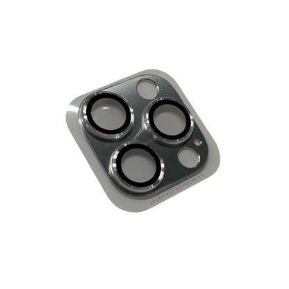 (Combo) Camera Lens Glass Protector Colorful - Silver