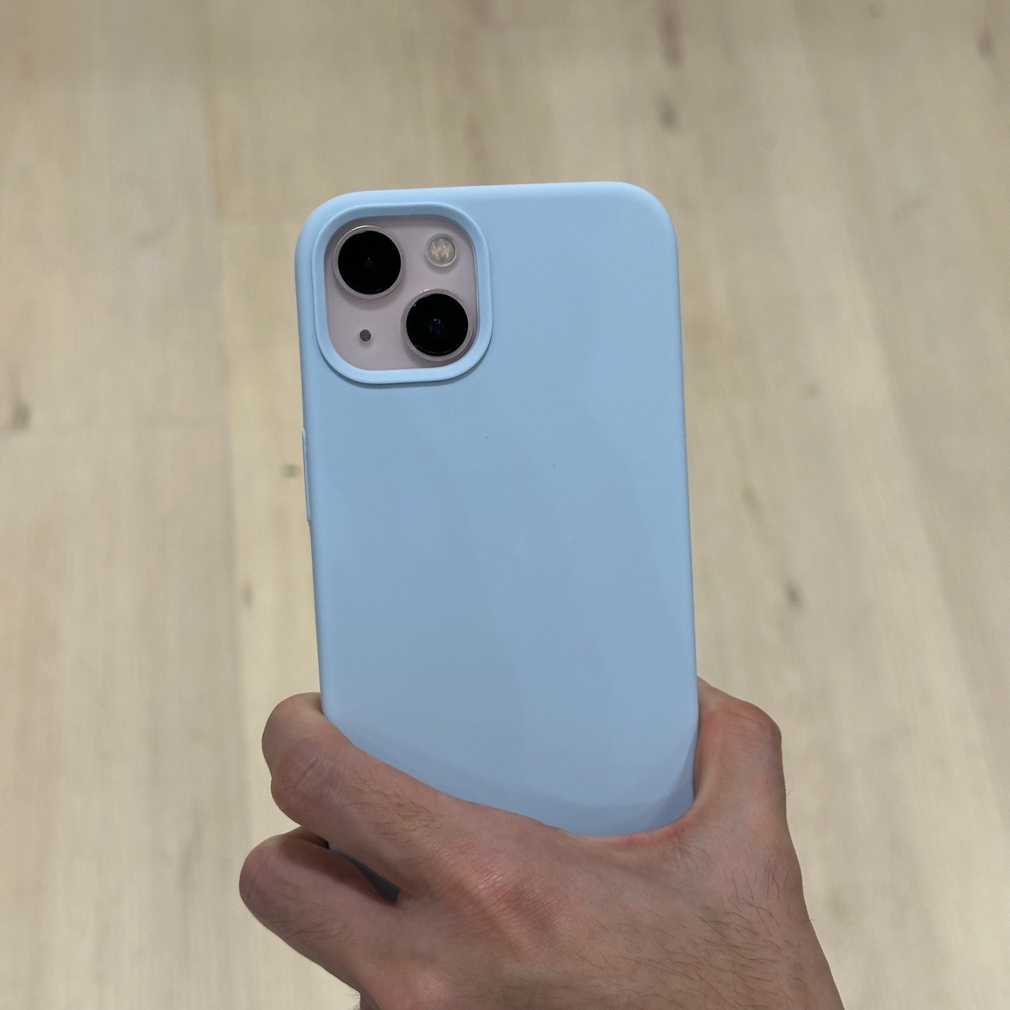 (Combo For Installment) Silicone Case with MagSafe - Blue