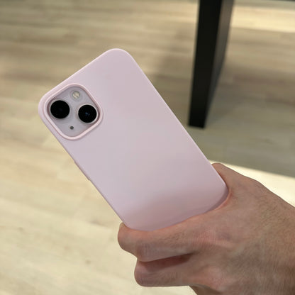 (Combo) Silicone Case with MagSafe - Pink