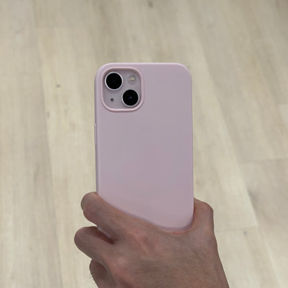 (Combo) Silicone Case with MagSafe - Pink