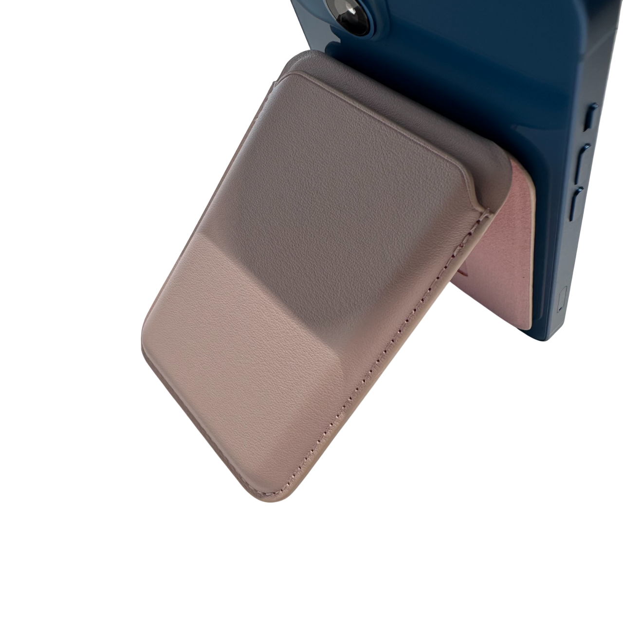 Magnetic Wallet Stand MagSafe Compatible (Pink) (For Instalment)