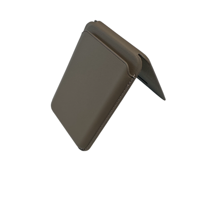 (For Add On) Magnetic Wallet Stand MagSafe Compatible (Brown)