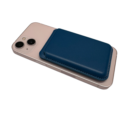 Magnetic Wallet Stand MagSafe Compatible (Navy)