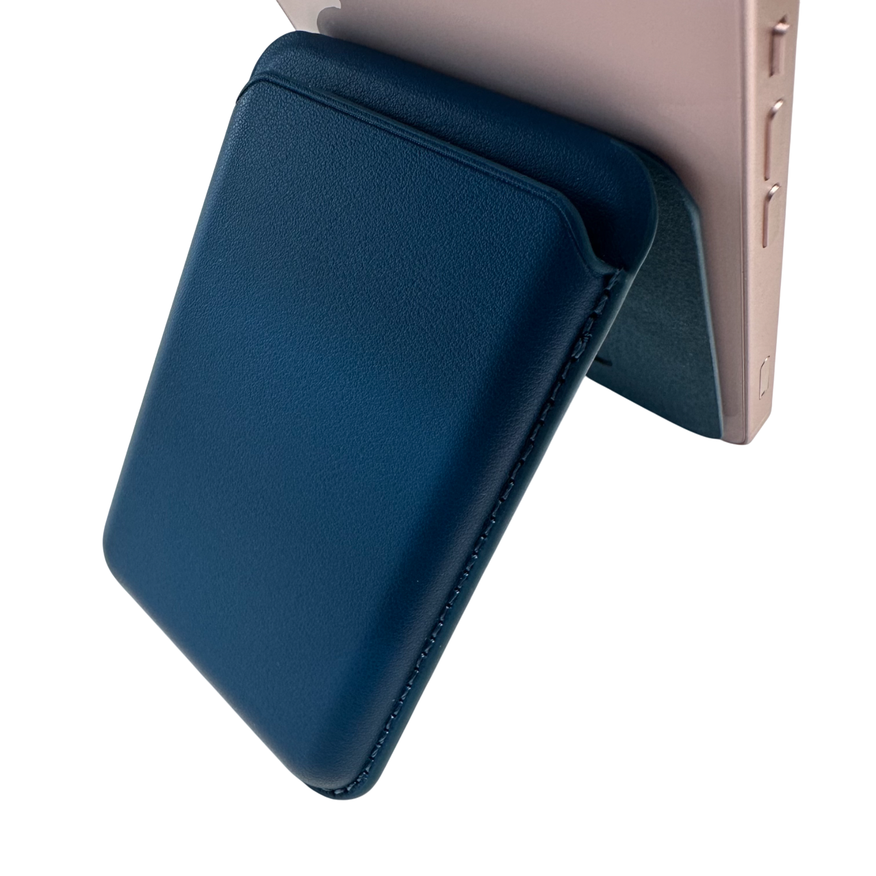 Magnetic Wallet Stand MagSafe Compatible (Navy) (For Instalment)