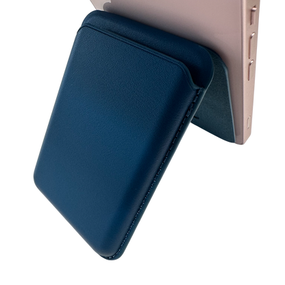 Magnetic Wallet Stand MagSafe Compatible (Navy)