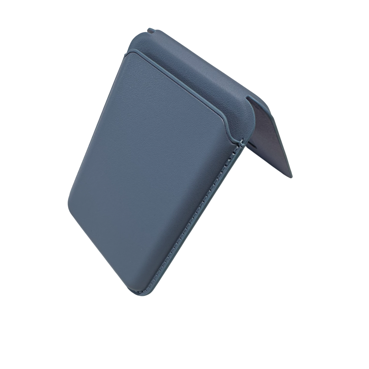 Magnetic Wallet Stand MagSafe Compatible (Blue) (For Instalment)