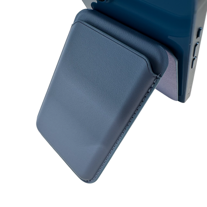 Magnetic Wallet Stand MagSafe Compatible (Blue)