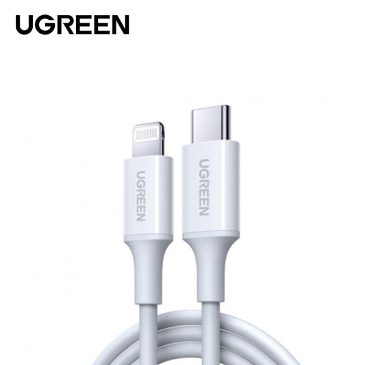 UGREEN USB-C To Lightning M/M Cable Rubber Shell 60W 1M