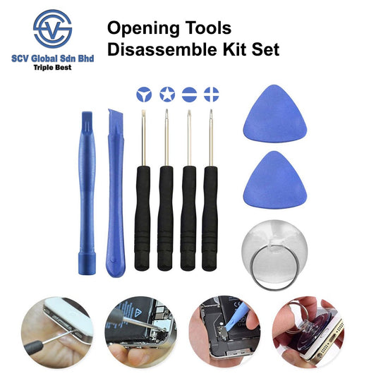 Opening Tools Disassemble Kit - For iPhone Repair Screwdriver Sets - Scv Global