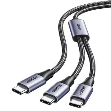 UGREEN 2-IN-1 UNIVERSAL PD FAST CHARGING CABLE 100W 1.5M (35087)