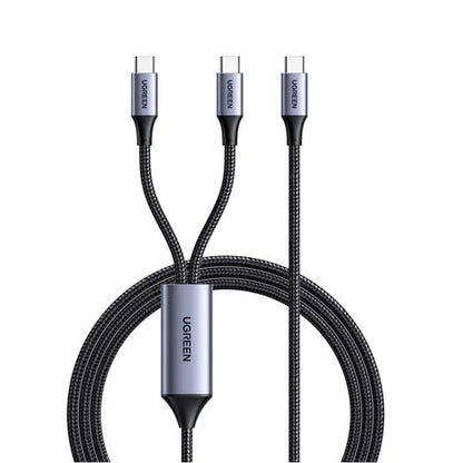 UGREEN 2-IN-1 UNIVERSAL PD FAST CHARGING CABLE 100W 1.5M (35087)
