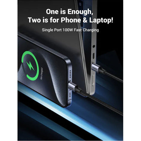 UGREEN 2-IN-1 UNIVERSAL PD FAST CHARGING CABLE 100W 1.5M (35087)