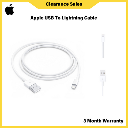 Kabel USB ke Lightning Apple