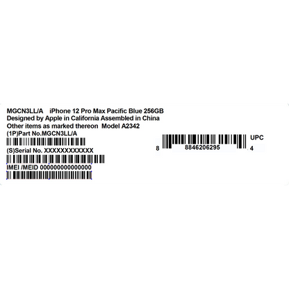 IMEI STICKER FOR YOUR DEVICE