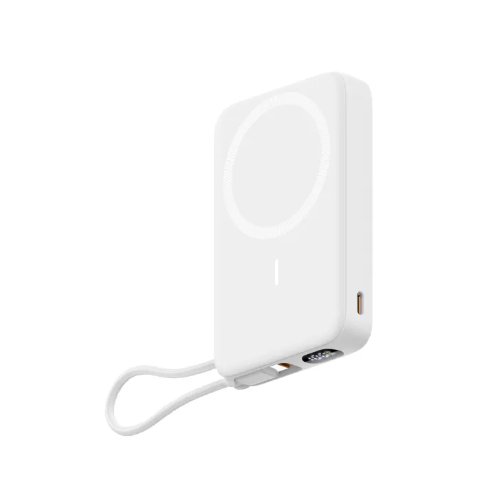 SEEKEN SNAPNERGY MAGPOWER 10000MAH POWERBANK  WITH INBUILT USB-C CABLE (SMF-P9)
