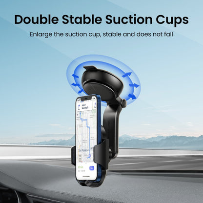 (For Add On) UGREEN Waterfall-Shaped Suction Cup Phone Mount