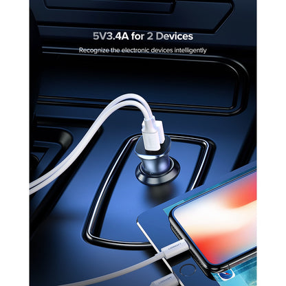 UGREEN A+C DUAL-PORT CAR CHARGER PD30W+SCP22.5W (40858)